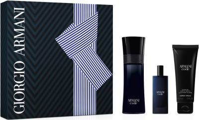 Armani code 3 shop piece gift set